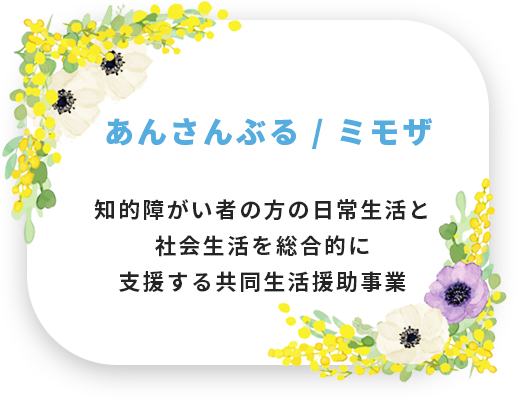 知的障がい者の方の日常生活と社会生活を総合的に支援するための障がい福祉サービス